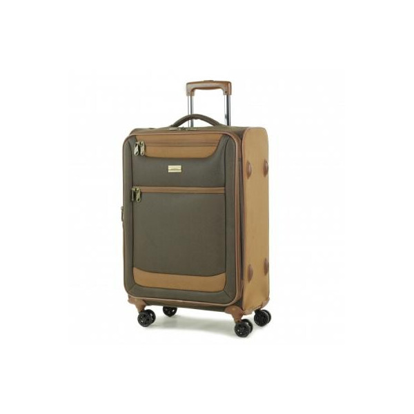 

Чемодан Members Boston (M) Dark Brown (925070)