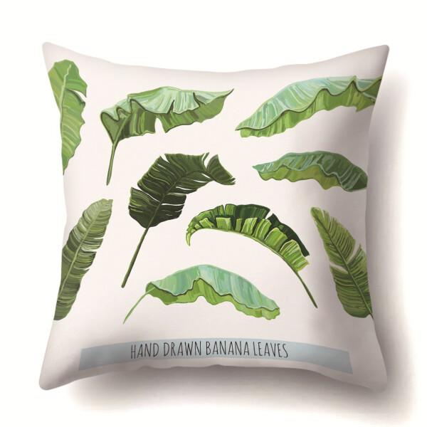 

Подушка декоративная Banana leaves 45 х 45 см Berni Home Белый (55734)