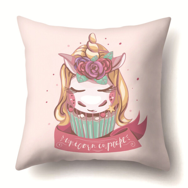 

Подушка декоративная Unicorn cupcake 45 х 45 см Berni Home Розовый (55761)