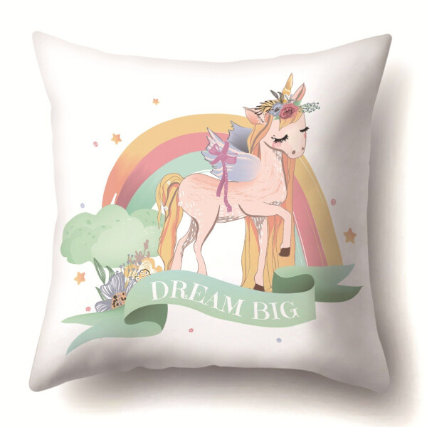 

Подушка декоративная Rainbow 45 х 45 см Berni Home Зеленый (56061)