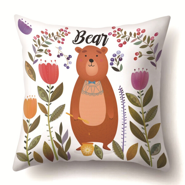 

Подушка декоративная Bear 45 х 45 см Berni Home Коричневый (56108)