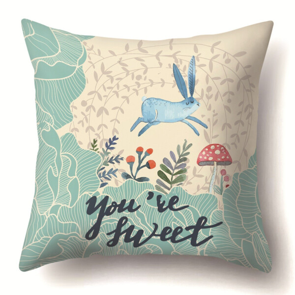 

Подушка декоративная Rabbit 45 х 45 см Berni Home Молочный (56110)