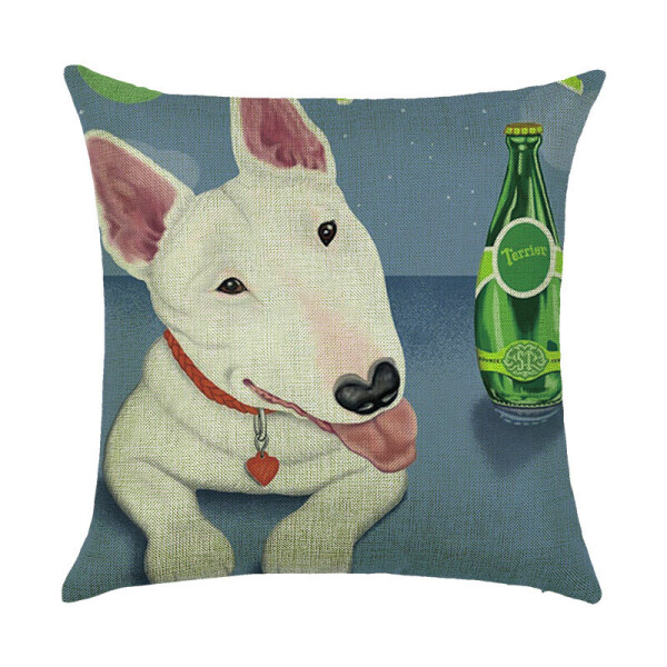 

Подушка декоративная Bull Terrier 45 х 45 см Berni Home Белый (56141)