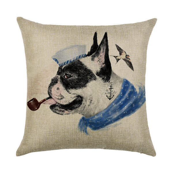 

Подушка декоративная Dog sailor 45 х 45 см Berni Home Бежевый (56144)