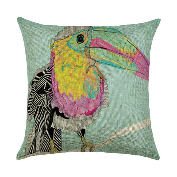 

Подушка декоративная Toucan 45 х 45 см Berni Home Желтый (56159)