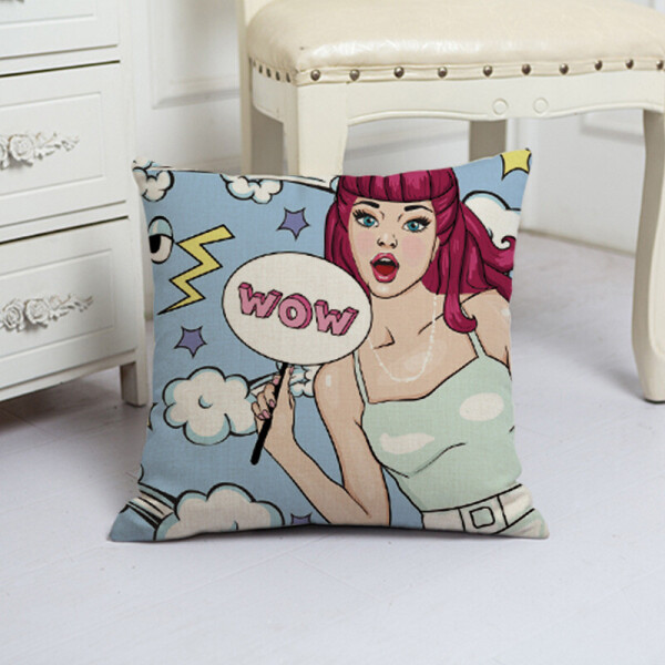 

Подушка декоративная WOW! 45 х 45 см Berni Home Розовый (56179)