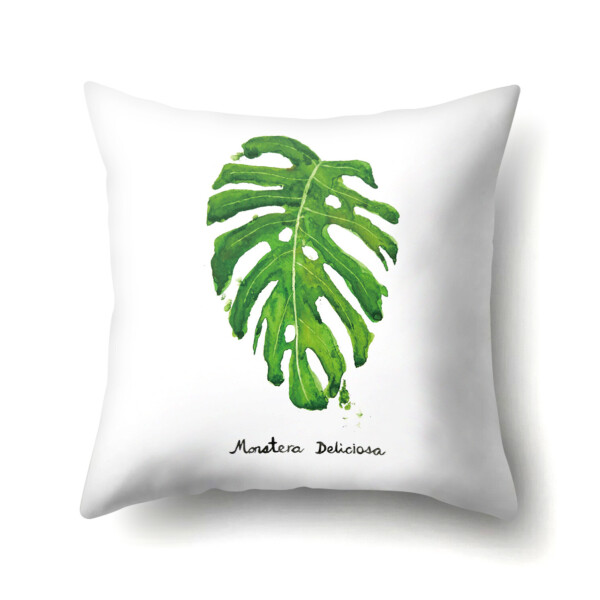 

Подушка декоративная Monstera 45 х 45 см Berni Home Зеленый (56193)