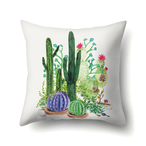 

Подушка декоративная Cactus 45 х 45 см Berni Home Белый (56210)