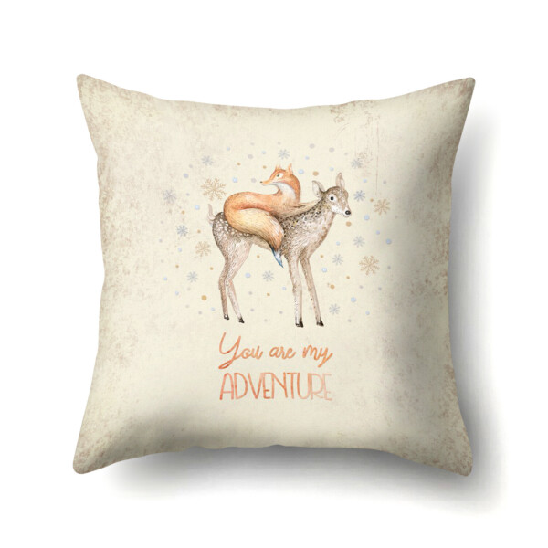 

Подушка декоративная Forest friendship 45 х 45 см Berni Home Кремовый (56213)