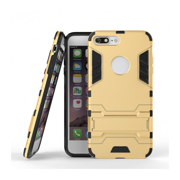 

Ударопрочный чехол-подставка Transformer для Apple iPhone 8 plus (5.5) Золотой / Champagne Gold (52599)