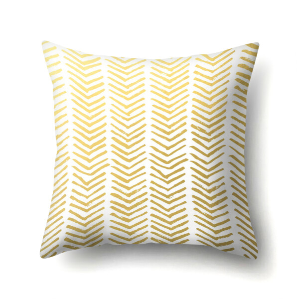 

Подушка декоративная Golden stripe 45 х 45 см Berni Home Белый (56268)