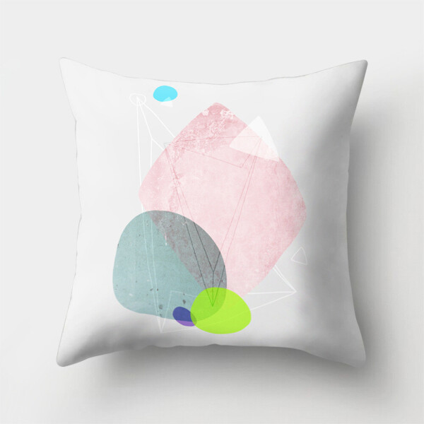 

Подушка декоративная Abstraction 45 х 45 см Berni Home Розовый (56285)