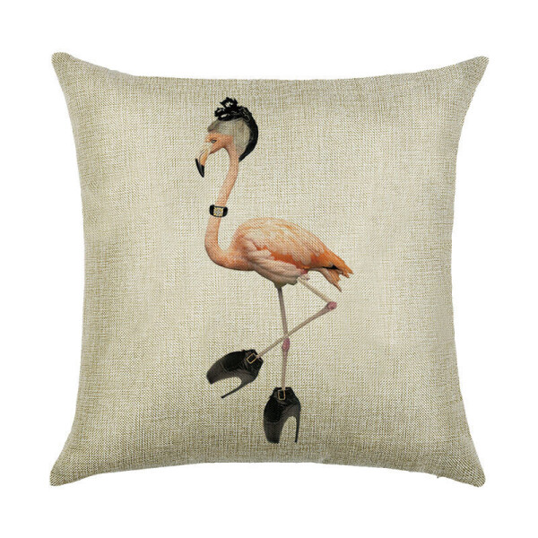 

Подушка декоративная Fashion flamingo 45 х 45 см Berni Home Бежевый (56292)