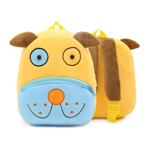 

Рюкзак велюровый Щенок Berni Kids Желтый (46735)