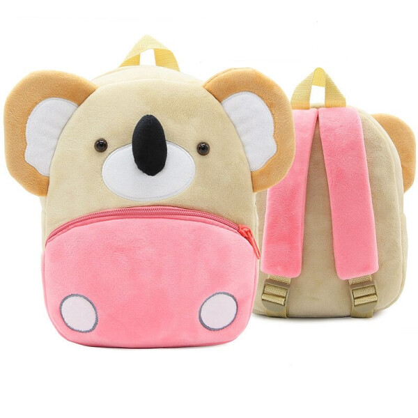 

Рюкзак велюровый Коала Berni Kids Розовый (46744)
