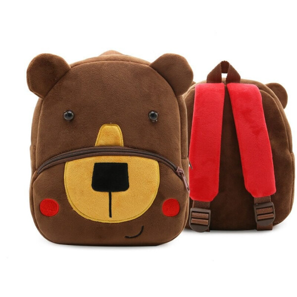 

Рюкзак велюровый Мишка Berni Kids Коричневый (46748)