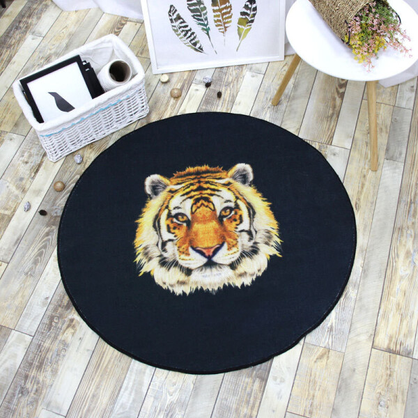 

Коврик Тигр 100 х 100 см Berni Home Черный (47021)