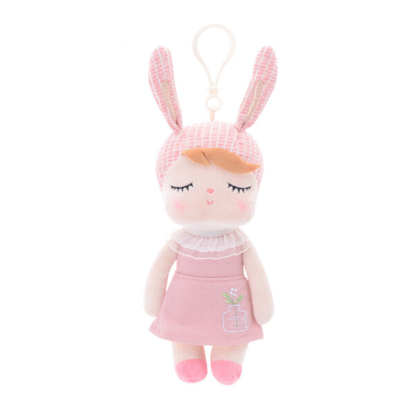 

Мягкая кукла - подвеска Angela Pink, 18 см Metoys Розовый (47101)