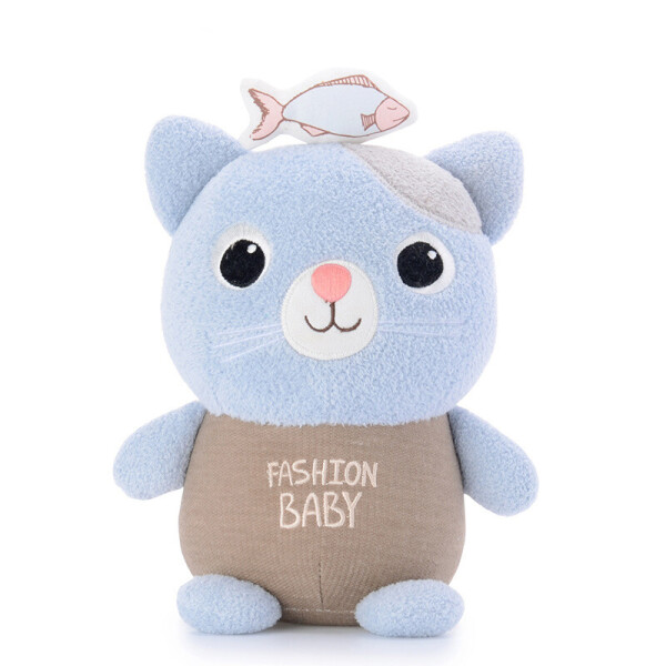 

Мягкая игрушка Волшебный кот, 20 см Metoys Голубой (47169)