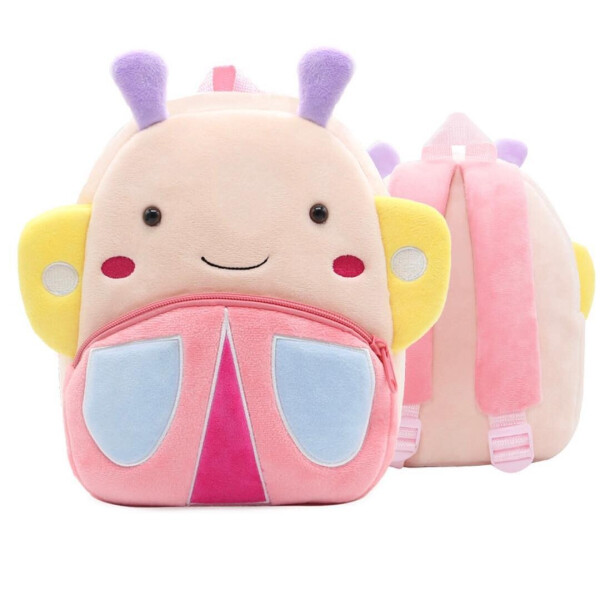 

Рюкзак велюровый Бабочка Berni Kids Розовый (48320)