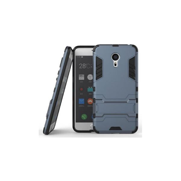 

Ударопрочный чехол-подставка Transformer для Meizu MX6 с мощной защитой корпуса Серый / Metal slate (52675)