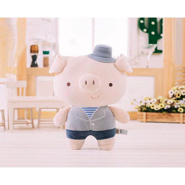 

Мягкая игрушка Mr. Pig, 25 см Metoys Бежевый (51406)