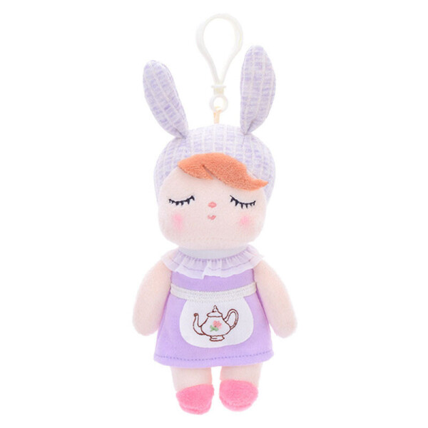 

Мягкая кукла - подвеска Angela Purple, 15 см Metoys Фиолетовый (51423)
