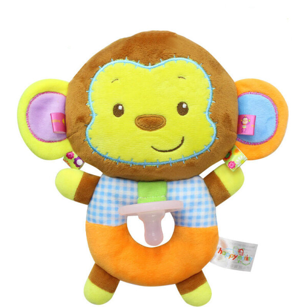 

Мягкая игрушка-соска Коричневая обезьянка Happy Monkey Коричневый (51424)