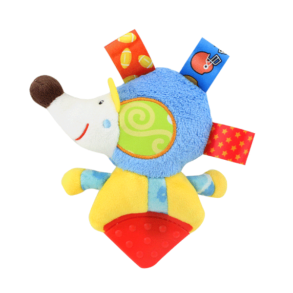 

Мягкая игрушка - прорезыватель Голубой ёжик Dolery (51450)