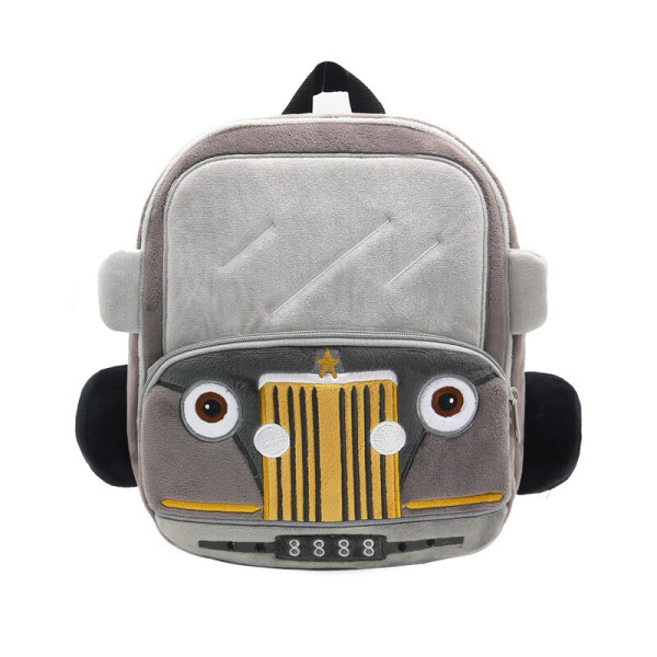 

Рюкзак велюровый Car, серый Berni Kids Серый (52908)
