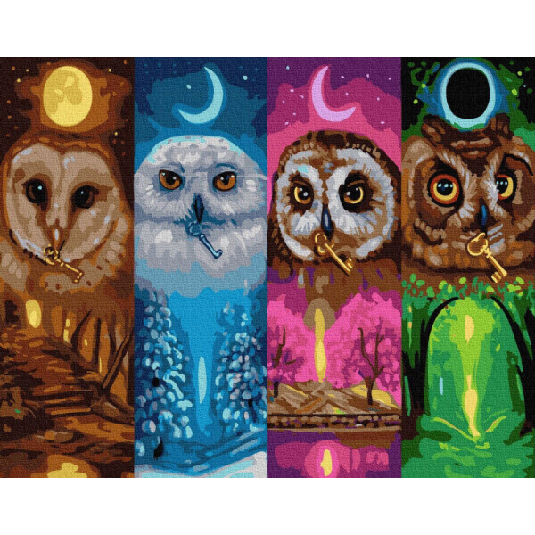 

Картина по номерам. Rainbow Art "Хранители ключей" GX25306-RA