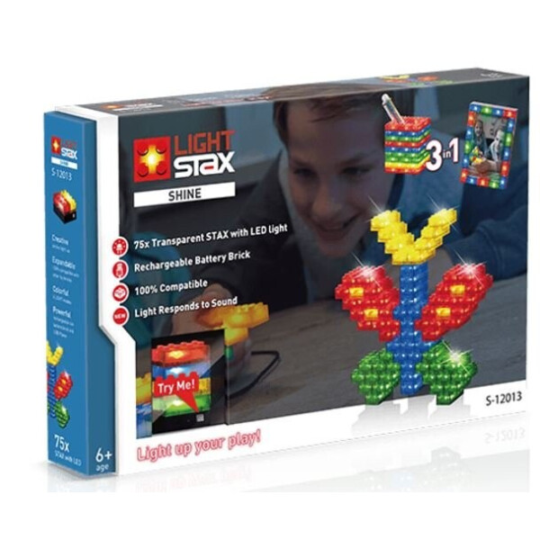 

Конструктор LIGHT STAX с LED подсветкой Shine V2 3в1 LS-S12013