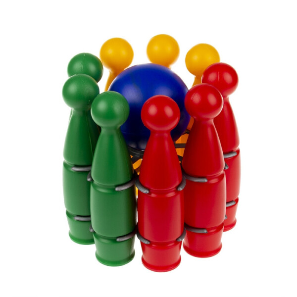 

Кегли "Паутинка 9" (кегли - 9 шт, шар), 1630