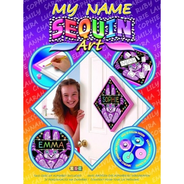 

Набор для творчества Sequin Art MY NAME Bunny SA1009