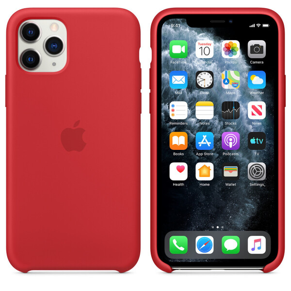 

Чехол Silicone Case для iPhone 11 Pro (Red) (OEM)