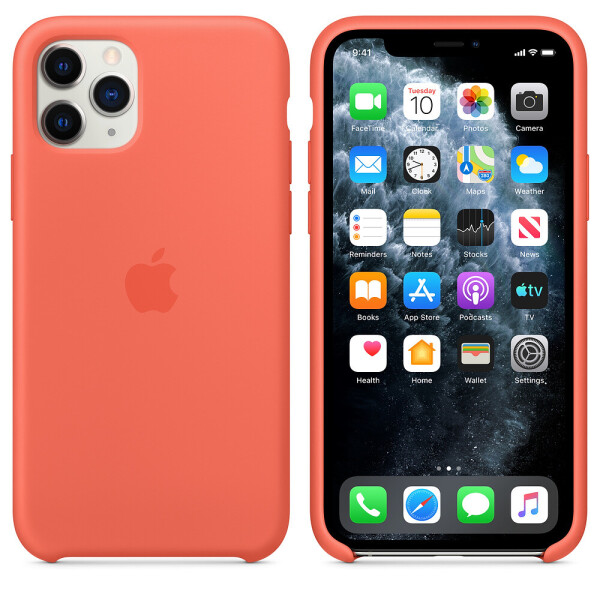 

Чехол Silicone Case для iPhone 11 Pro (Orange) (OEM)