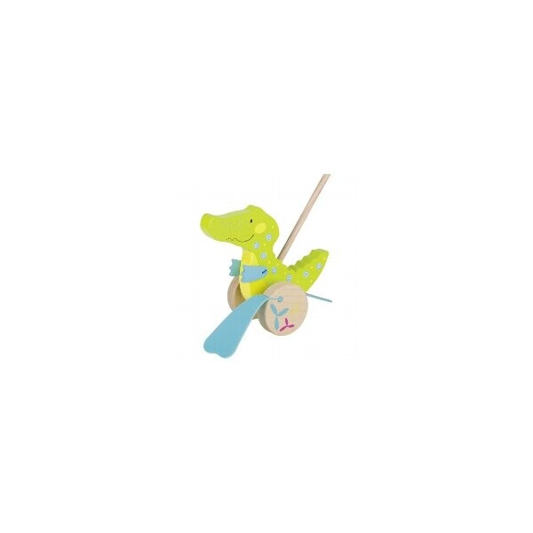 

Игрушка-толкатель goki Крокодил 54911G