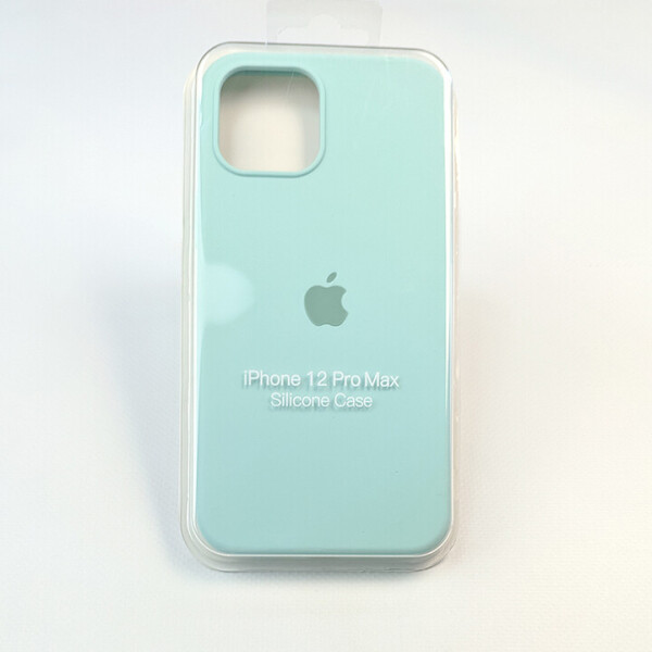

Чехол для iPhone 12 / 12 Pro - Full Soft Silicone Case (Beryl)