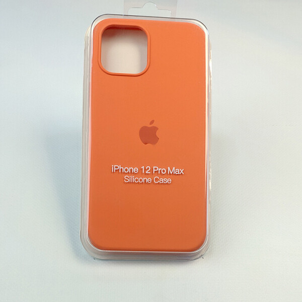 

Чехол для iPhone 12 / 12 Pro - Full Soft Silicone Case (Clementine (Orange))
