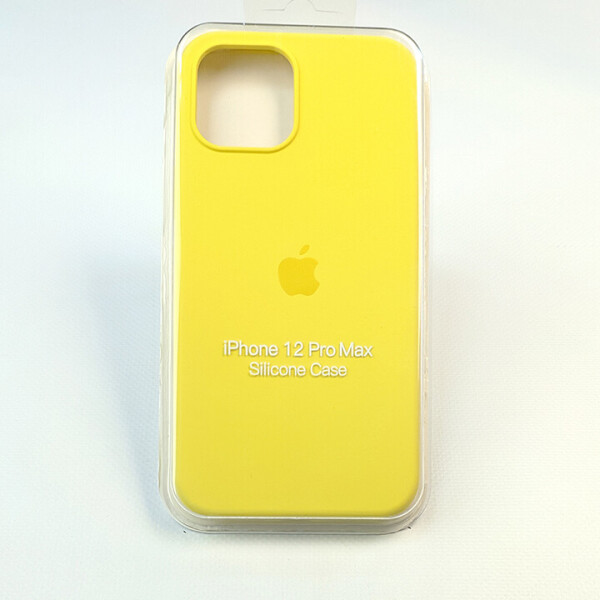 

Чехол для iPhone 12 / 12 Pro - Full Soft Silicone Case (Yellow)
