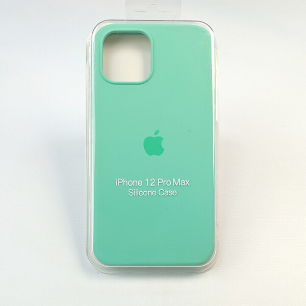 

Чехол для iPhone 12 Pro Max - Full Soft Silicone Case (Spearmint)