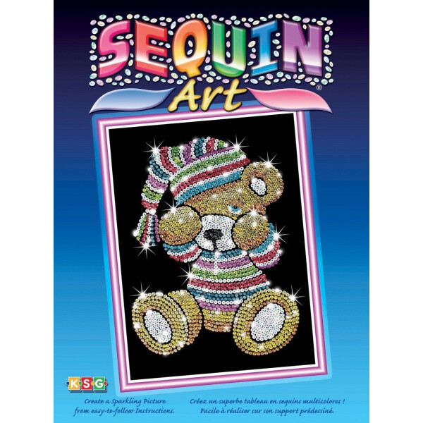 

Набор для творчества Sequin Art BLUE Teddy SA0616
