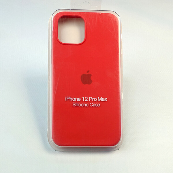 

Чехол для iPhone 12 Pro Max - Full Soft Silicone Case (Product) Red)