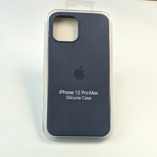 

Чехол для iPhone 12 Pro Max - Full Soft Silicone Case (Midnight Blue)