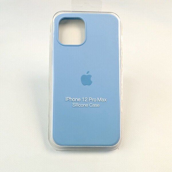 

Чехол для iPhone 12 Pro Max - Full Soft Silicone Case (Cornflower)
