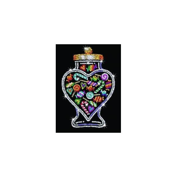 

Набор для творчества Sequin Art ORANGE Candy Jar SA1505