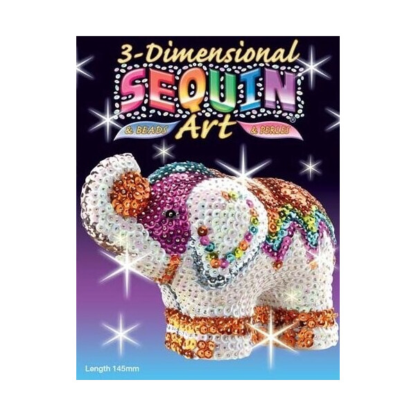 

Набор для творчества Sequin Art 3D Elephant SA1121