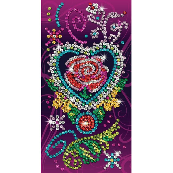 

Набор для творчества Sequin Art PICTURE ART Craft Teen Rose SA1419