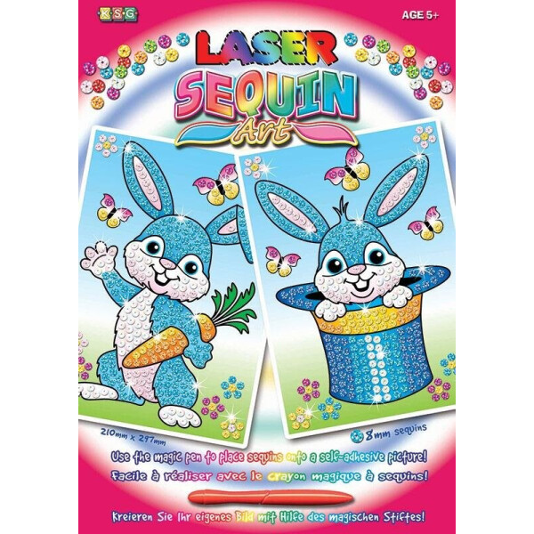 

Набор для творчества Sequin Art LASER Rabbits SA1320