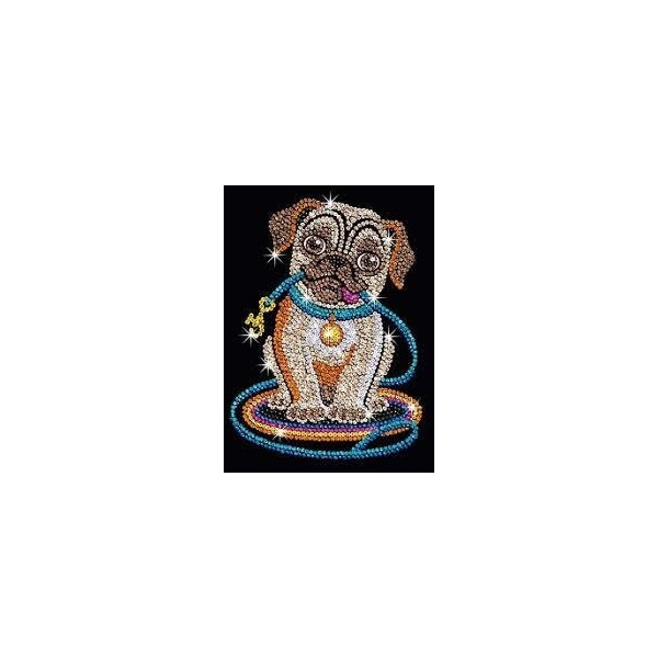 

Набор для творчества Sequin Art RED Lily Pug SA1502